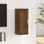 Armario de pared madera de ingeniería marrón roble 35x34x90 cm de , Estantes y estanterías - Ref: Foro24-817452, Precio: 35,5...