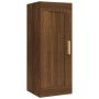 Armario de pared madera de ingeniería marrón roble 35x34x90 cm de , Estantes y estanterías - Ref: Foro24-817452, Precio: 35,5...