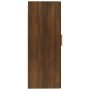 Armario de pared madera de ingeniería marrón roble 35x34x90 cm de , Estantes y estanterías - Ref: Foro24-817452, Precio: 35,5...