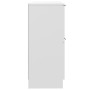 Aparador de madera contrachapada blanco 30x30x70 cm de , Aparadores - Ref: Foro24-811169, Precio: 54,29 €, Descuento: %