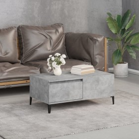 Mesa de centro madera contrachapada gris hormigón 90x50x36,5 cm de , Mesas de centro - Ref: Foro24-821120, Precio: 69,65 €, D...
