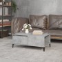 Mesa de centro madera contrachapada gris hormigón 90x50x36,5 cm de , Mesas de centro - Ref: Foro24-821120, Precio: 69,65 €, D...