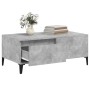 Mesa de centro madera contrachapada gris hormigón 90x50x36,5 cm de , Mesas de centro - Ref: Foro24-821120, Precio: 69,65 €, D...