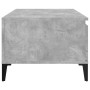 Mesa de centro madera contrachapada gris hormigón 90x50x36,5 cm de , Mesas de centro - Ref: Foro24-821120, Precio: 69,65 €, D...