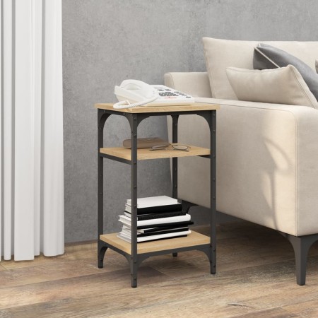Mesa auxiliar madera contrachapada roble Sonoma 35x30x60 cm de , Mesas auxiliares - Ref: Foro24-825803, Precio: 45,12 €, Desc...