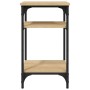Mesa auxiliar madera contrachapada roble Sonoma 35x30x60 cm de , Mesas auxiliares - Ref: Foro24-825803, Precio: 45,12 €, Desc...