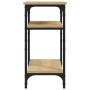 Mesa auxiliar madera contrachapada roble Sonoma 35x30x60 cm de , Mesas auxiliares - Ref: Foro24-825803, Precio: 45,12 €, Desc...