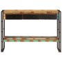Mesa consola madera maciza reciclada 110x30x76 cm de , Mesas auxiliares - Ref: Foro24-348158, Precio: 218,01 €, Descuento: %