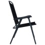 Sillas plegables de jardín 2 unidades textilene negro de , Sillas de jardín - Ref: Foro24-47923, Precio: 101,18 €, Descuento: %