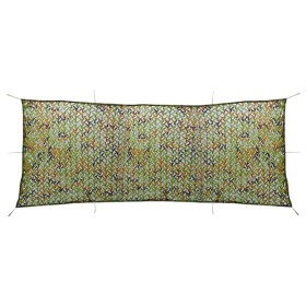 Red de camuflaje con bolsa de almacenamiento verde 1,5x5 m de , Equipamiento de protección para caza y tiro - Ref: Foro24-135...