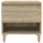 Mesita de noche madera contrachapada roble Sonoma 50x46x50 cm de , Mesitas de noche - Ref: Foro24-819538, Precio: 49,34 €, De...