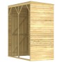 Caseta de almacenaje de jardín madera de pino 100x210x218 cm de , Cobertizos - Ref: Foro24-318201, Precio: 651,38 €, Descuent...
