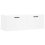 Armario de pared madera de ingeniería blanco 100x36,5x35 cm de , Taquillas y armarios de almacenamiento - Ref: Foro24-830132,...