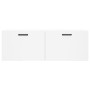 Armario de pared madera de ingeniería blanco 100x36,5x35 cm de , Taquillas y armarios de almacenamiento - Ref: Foro24-830132,...
