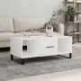 Mesa de centro madera contrachapada blanco 102x50x40 cm de , Mesas de centro - Ref: Foro24-829324, Precio: 55,21 €, Descuento: %