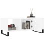 Mesa de centro madera contrachapada blanco 102x50x40 cm de , Mesas de centro - Ref: Foro24-829324, Precio: 55,21 €, Descuento: %