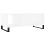 Mesa de centro madera contrachapada blanco 102x50x40 cm de , Mesas de centro - Ref: Foro24-829324, Precio: 55,21 €, Descuento: %