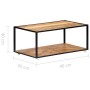 Mesa de centro de madera maciza reciclada 90x50x40 cm en Mesas de centro | Comprar online en Foru.es