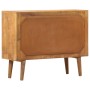 Aparador con estampado madera maciza de mango 90x30x70 cm de , Aparadores - Ref: Foro24-247916, Precio: 306,36 €, Descuento: %