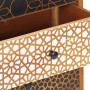 Aparador con estampado madera maciza de mango 90x30x70 cm de , Aparadores - Ref: Foro24-247916, Precio: 306,36 €, Descuento: %