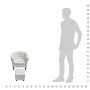 Sillón con taburete cuero sintético blanco de , Sillones - Ref: Foro24-60711, Precio: 156,40 €, Descuento: %