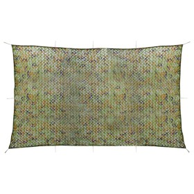 Red de camuflaje con bolsa de almacenamiento verde 2x5 m de , Equipamiento de protección para caza y tiro - Ref: Foro24-13588...