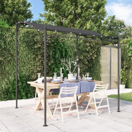 Toldo acero y tela gris antracita 2x2,3 m 180 g/m² de , Carpas y cenadores - Ref: Foro24-362392, Precio: 178,03 €, Descuento: %