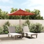 Sombrilla de jardín con poste de madera terracota 198x198x231cm de , Sombrillas - Ref: Foro24-363188, Precio: 59,50 €, Descue...