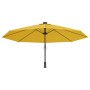 Sombrilla de pared con LED amarillo 290 cm de , Sombrillas - Ref: Foro24-362896, Precio: 121,63 €, Descuento: %