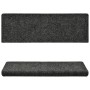 Alfombrillas de escalera 10 unidades gris 65x21x4 cm de vidaXL, Alfombrillas para escalones - Ref: Foro24-149725, Precio: 32,...