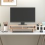 Soporte para monitor madera maciza de pino 60x27x14 cm de , Bases y elevadores para ordenadores - Ref: Foro24-813999, Precio:...