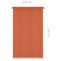 Persiana enrollable de exterior 140x230 cm naranja de , Persianas y estores - Ref: Foro24-312930, Precio: 43,66 €, Descuento: %