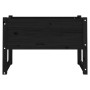 Jardinera madera maciza de pino negro 78x40x52 cm de , Maceteros y jardineras - Ref: Foro24-822121, Precio: 74,72 €, Descuent...
