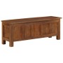 Caja de almacenamiento madera de mango maciza 110x30x40 cm de , Baúles de almacenamiento - Ref: Foro24-328310, Precio: 251,52...