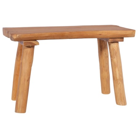 Banco de jardín de madera maciza de teca 80 cm de , Bancos - Ref: Foro24-288816, Precio: 155,07 €, Descuento: %