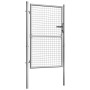 Puerta de jardín acero galvanizado plateado 105x175 cm de , Puertas de jardín - Ref: Foro24-144757, Precio: 156,30 €, Descuen...