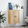 Armario de pared madera ingeniería roble Sonoma 69,5x34x90 cm de , Aparadores - Ref: Foro24-830399, Precio: 73,83 €, Descuent...
