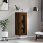 Armario de pared marrón roble 34,5x34x90 cm de , Aparadores - Ref: Foro24-828923, Precio: 53,19 €, Descuento: %