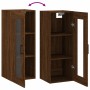 Armario de pared marrón roble 34,5x34x90 cm de , Aparadores - Ref: Foro24-828923, Precio: 53,19 €, Descuento: %