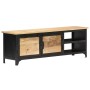 Mueble de TV de madera maciza de mango 120x30x40 cm de , Muebles TV - Ref: Foro24-289101, Precio: 259,70 €, Descuento: %