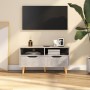 Mueble de TV madera de ingeniería gris hormigón 90x40x48,5 cm en Muebles TV | Comprar online en Foru.es