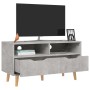 Mueble de TV madera de ingeniería gris hormigón 90x40x48,5 cm en Muebles TV | Comprar online en Foru.es