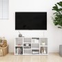 Banco zapatero madera contrachapada blanco brillo 103x30x54,5cm de , Zapateros y organizadores de calzado - Ref: Foro24-80329...