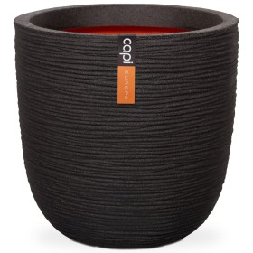Capi Macetero Nature Rib negro 43x41 cm KBLR933 de , Maceteros y jardineras - Ref: Foro24-424234, Precio: 93,17 €, Descuento: %