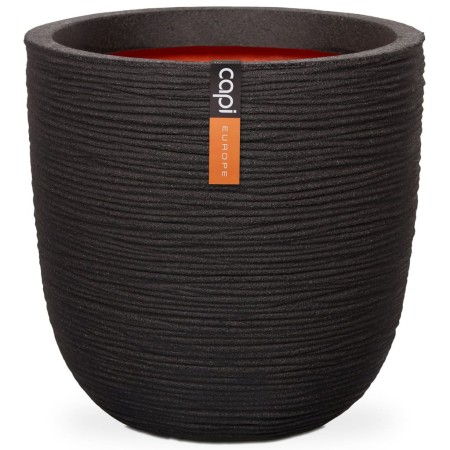 Capi Macetero Nature Rib negro 43x41 cm KBLR933 de , Maceteros y jardineras - Ref: Foro24-424234, Precio: 93,17 €, Descuento: %