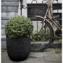Capi Macetero Nature Rib negro 43x41 cm KBLR933 de , Maceteros y jardineras - Ref: Foro24-424234, Precio: 93,17 €, Descuento: %