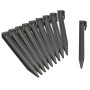 Nature Anclajes de jardín 10 unidades gris de , Ribetes y bordes para jardín - Ref: Foro24-428505, Precio: 21,54 €, Descuento: %