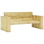 Set de sofás jardín 2 piezas con cojines madera pino impregnada de , Conjuntos de jardín - Ref: Foro24-3065777, Precio: 503,8...