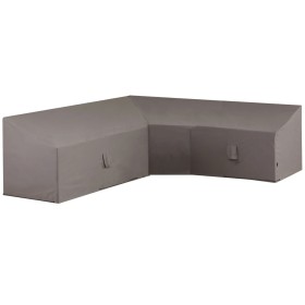 Madison Funda para muebles en forma de L 270x270x65/90 cm gris de , Fundas para muebles de jardín - Ref: Foro24-429031, Preci...