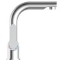 SCHÜTTE Grifo mezclador de lavabo con ducha extraíble LONDON cromado de , Grifos - Ref: Foro24-434558, Precio: 98,93 €, Descu...
